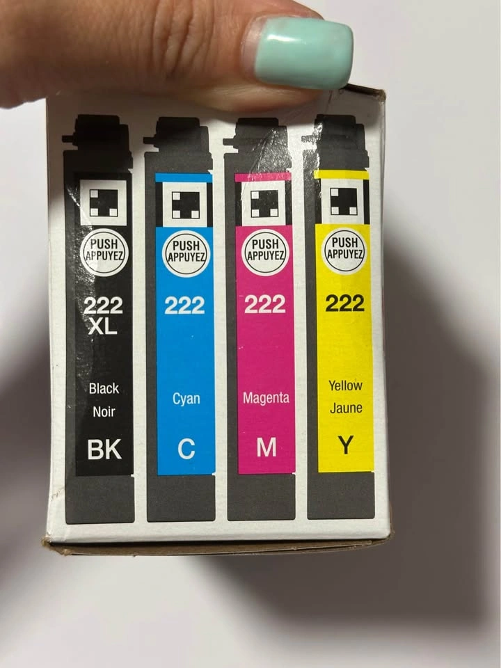 Epson T222XL-BCS 4-Pack Ink Cartridges - New & Sealed - photo 4