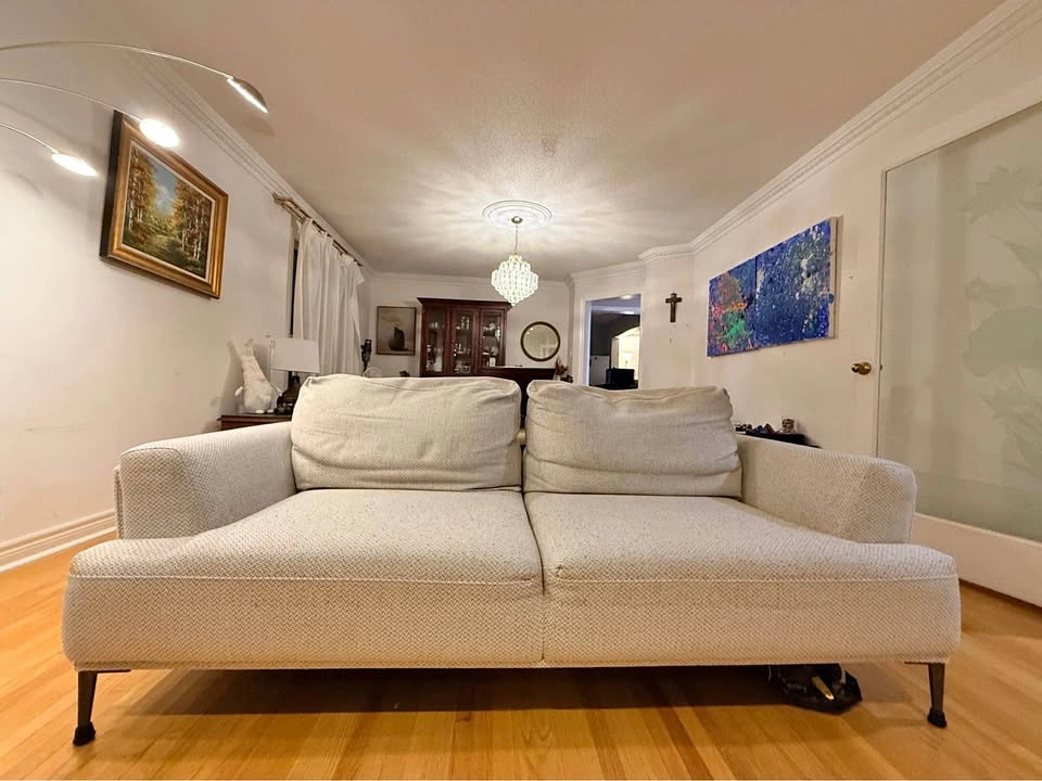 Structube Light Beige Sofa – Good Condition – Pet & Smoke Free