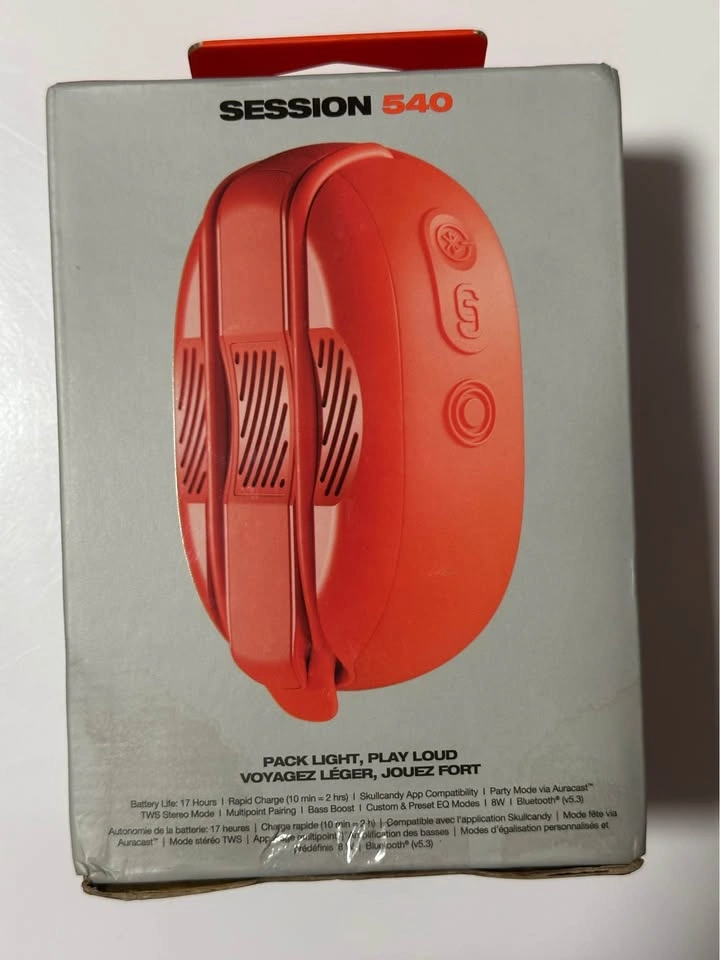 Skullcandy Session 540 Portable Bluetooth Speaker — Orange - photo 2