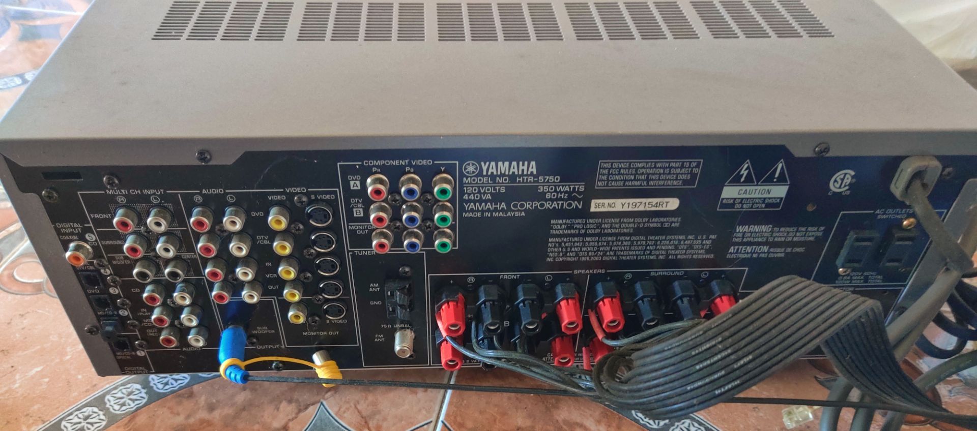 CLEAN Yamaha Natural Sound AV Receiver - photo 2