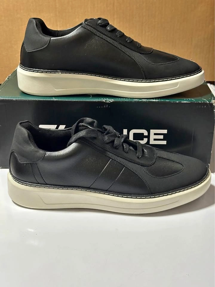 Vance Comfort “Berlin” — Men’s Casual Sneakers — Black — US 10½