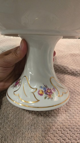 Vintage Weimar Porcelain Jutta Footed Cake Platter - photo 2