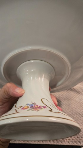 Vintage Weimar Porcelain Jutta Footed Cake Platter - photo 4