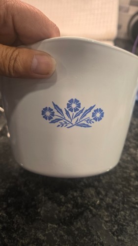 Vintage Corning Ware Blue Cornflower 1 Qt Saucemaker / lid - photo 5