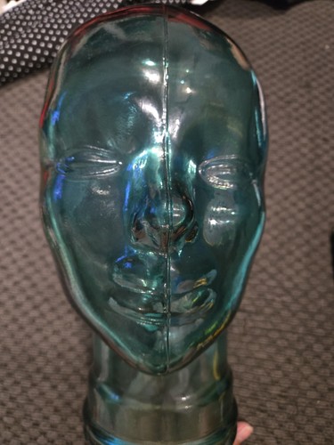 Vidrios San Miguel 11.5" Recycled Glass Mannequin Head