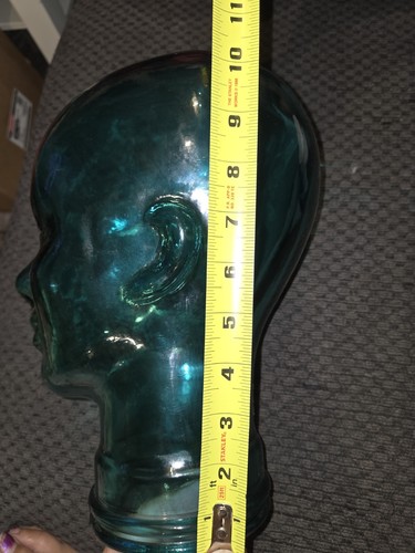 Vidrios San Miguel 11.5" Recycled Glass Mannequin Head - photo 3