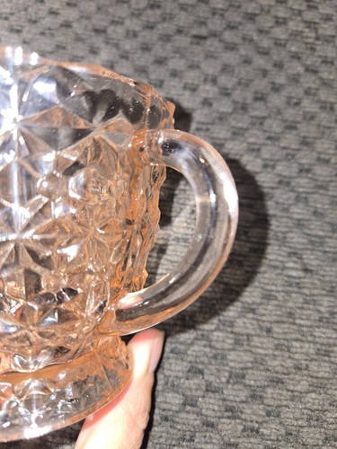 Vintage Jeannette Glass Holiday Pattern Creamer Pitcher - photo 3