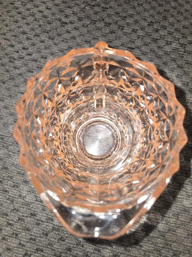 Vintage Jeannette Glass Holiday Pattern Creamer Pitcher - photo 5