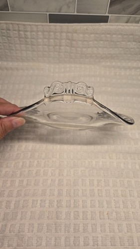 Vintage Silver City Glass Sterling Silver Overlay Plate - photo 3