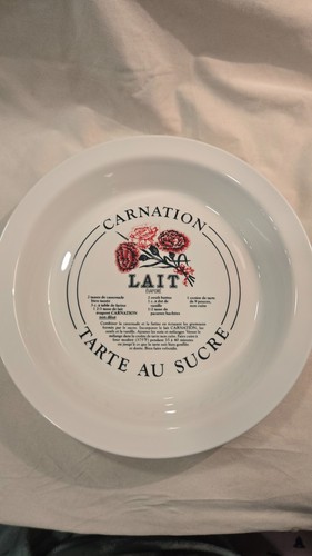Vintage 1984 Royal Worcester Carnation Sugar Pie Dish