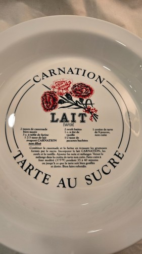 Vintage 1984 Royal Worcester Carnation Sugar Pie Dish - photo 2