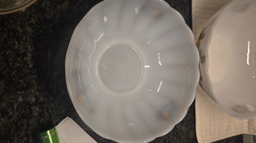 Vintage Arcopal Fruits de France Opal Glass Nesting Bowls 3pc - photo 4