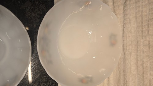 Vintage Arcopal Fruits de France Opal Glass Nesting Bowls 3pc - photo 5