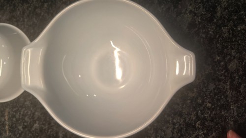 Vintage Pyrex Colonial Mist Cinderella Mixing Bowls Lot Set of 2 - photo 3