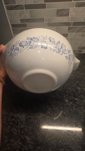 Vintage Pyrex Colonial Mist Cinderella Mixing Bowls Lot Set of 2 - photo 4