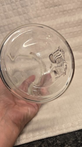 Vintage 1960s Mid Century Glass Rooster Apothecary Jar - photo 2