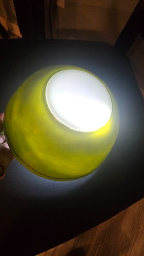 Vintage Pyrex Mixing Bowl Verde Avocado Green #403 - photo 2