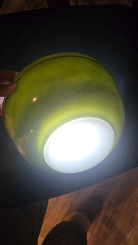 Vintage Pyrex Mixing Bowl Verde Avocado Green #403 - photo 3