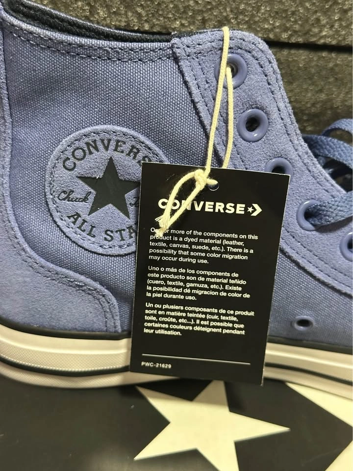 NWT Converse Chuck Taylor All Star Hi — Indigo Storm (Womens 9.5 - photo 2