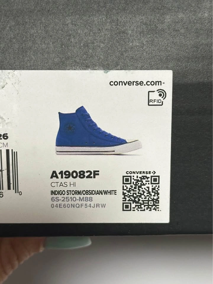 NWT Converse Chuck Taylor All Star Hi — Indigo Storm (Womens 9.5 - photo 4
