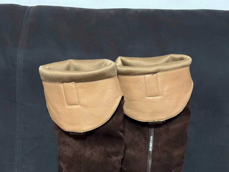 NEW LounDen Brown Suede Western Boots — Women’s Size 8.5 - photo 5