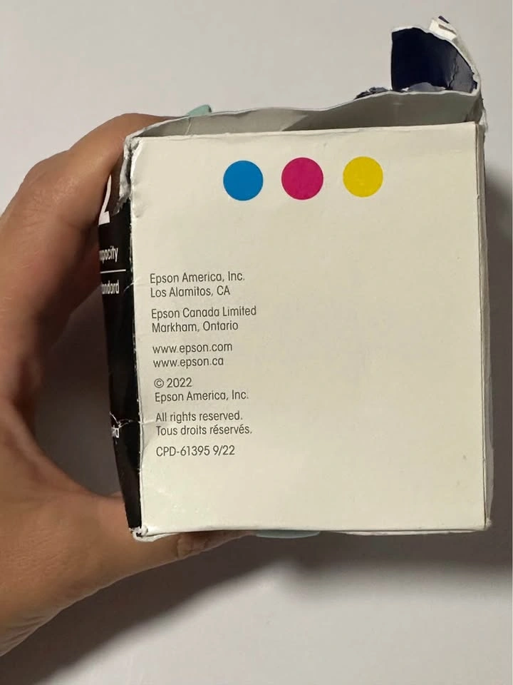 Epson 312 3-Pack Ink Cartridges (C/M/Y) Sealed - photo 3
