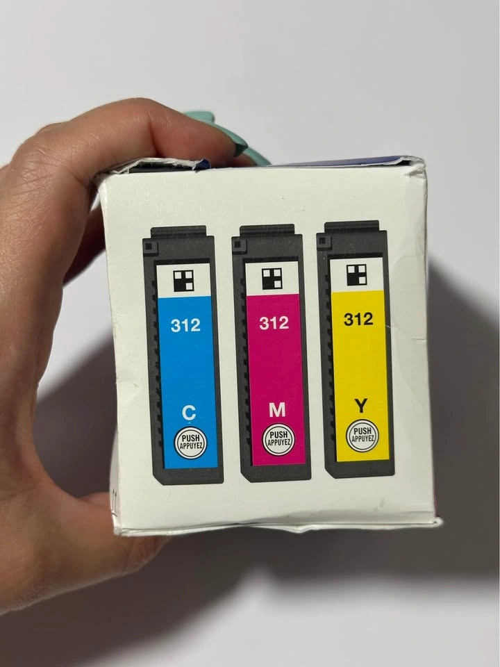 Epson 312 3-Pack Ink Cartridges (C/M/Y) Sealed - photo 5