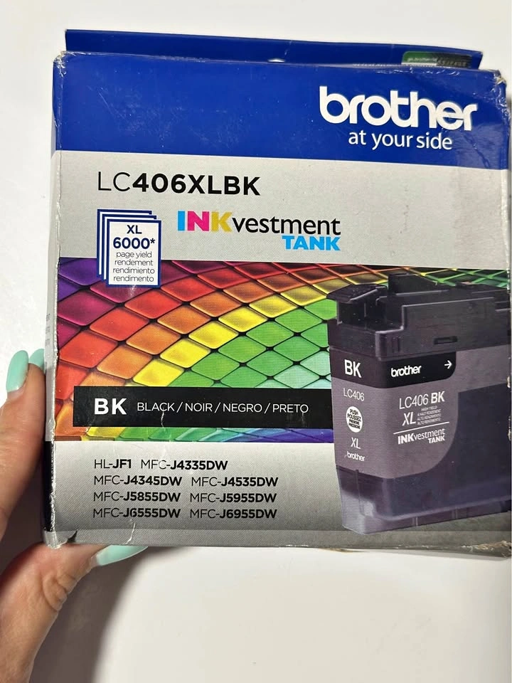 Brother LC406XL Black Ink Cartridge (LC406 XLBK) High Yield
