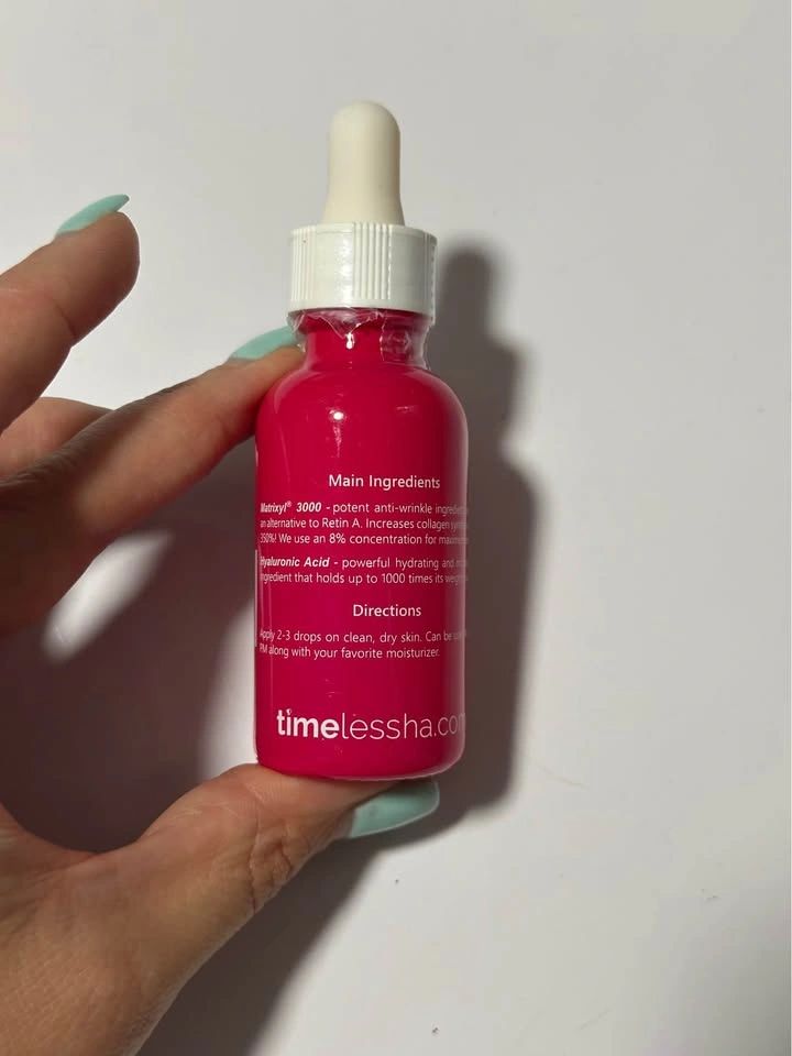 Timeless Matrixyl 3000 + Hyaluronic Acid Serum 1 fl oz Sealed - photo 2