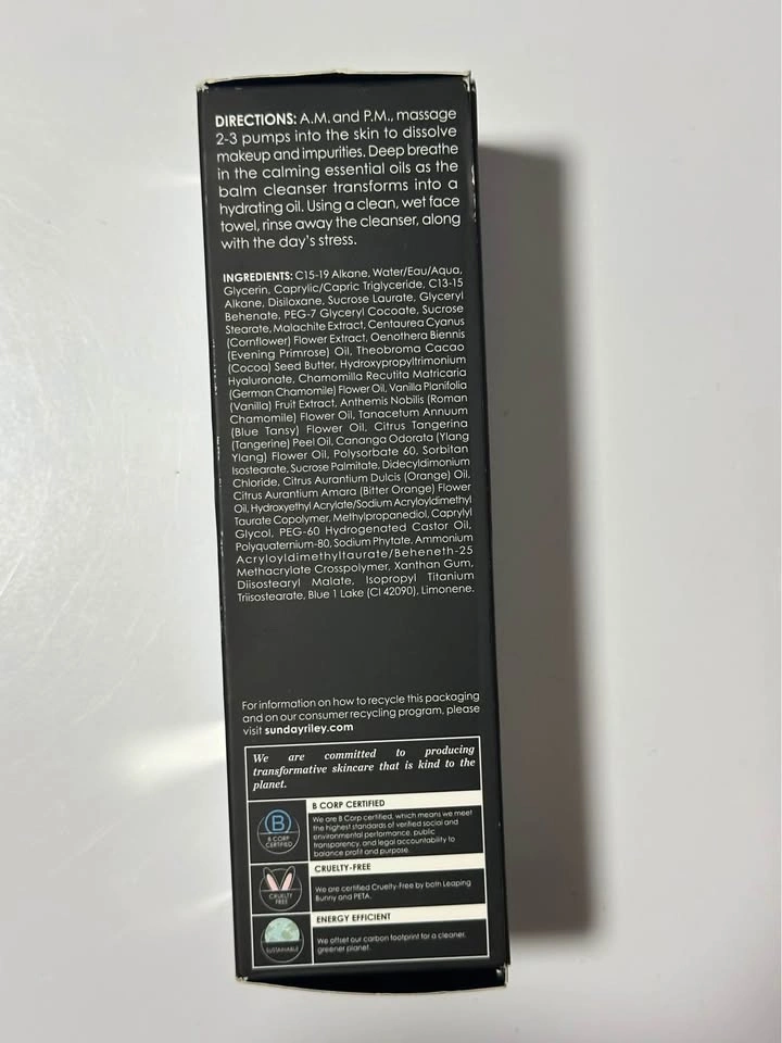 Sunday Riley Aquamarine Cleanser 4.7 fl oz - New in Box - photo 3