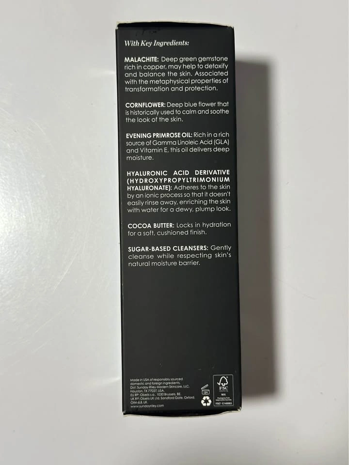 Sunday Riley Aquamarine Cleanser 4.7 fl oz - New in Box - photo 5