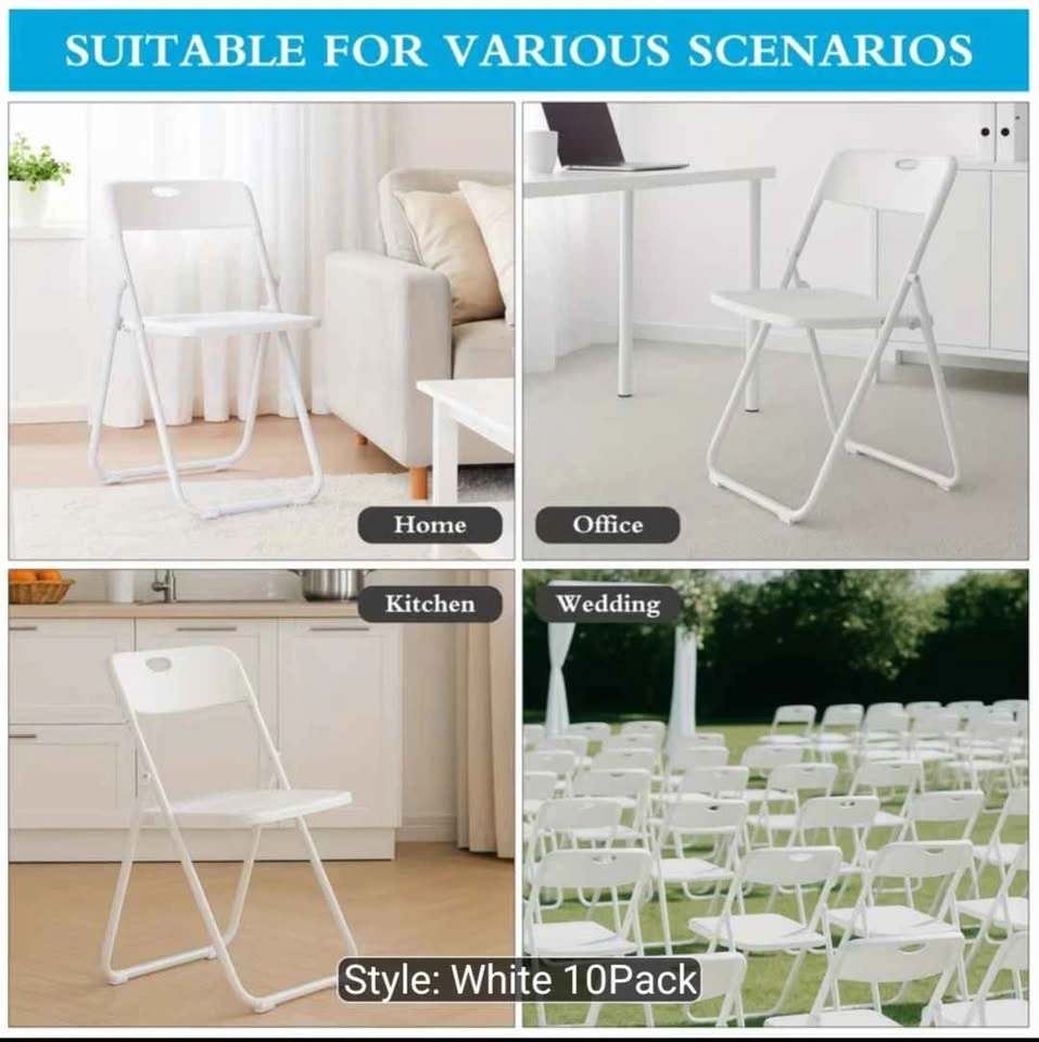 10 Pack Folding Chairs BRAND NEW IN BOX ONLY $125 - photo 3