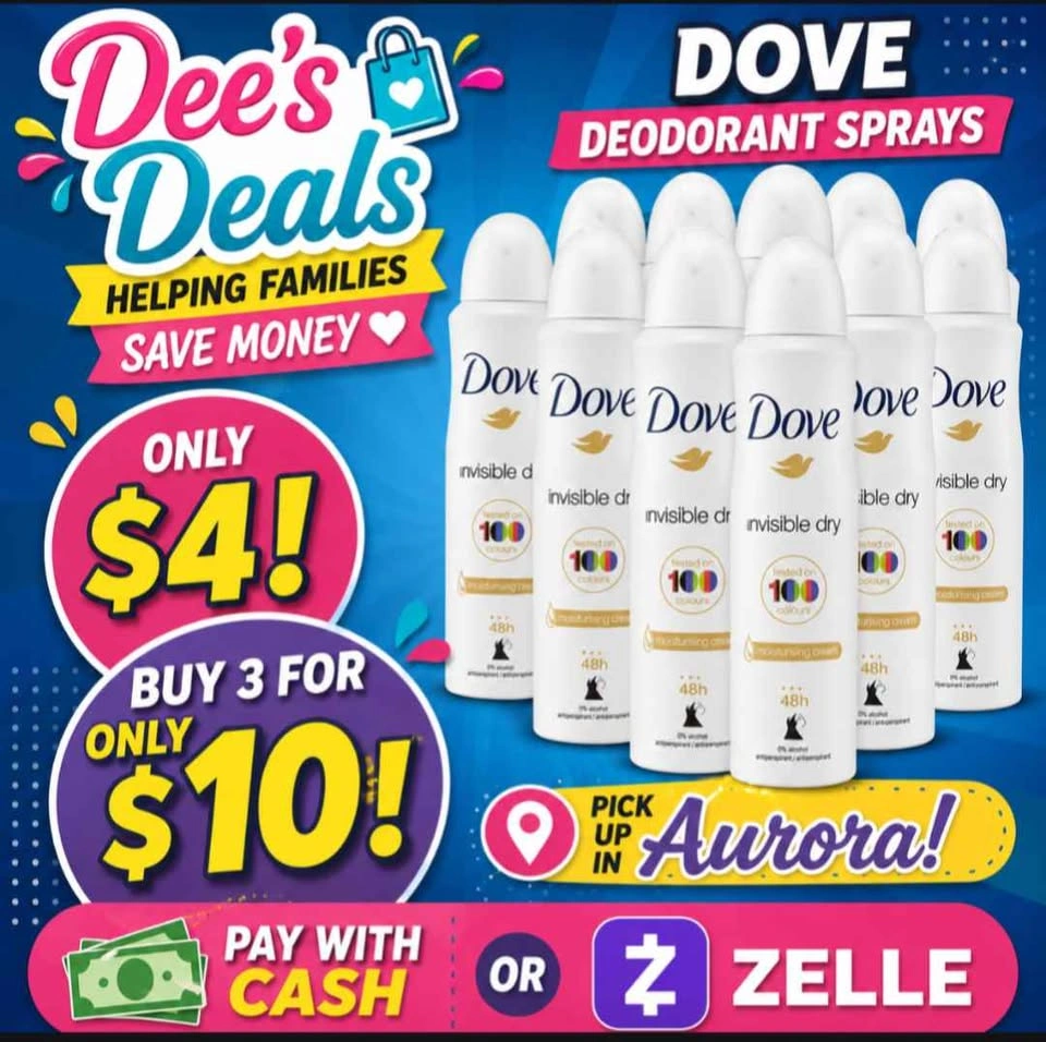 Dove deodorant 3 for $10 - photo 2