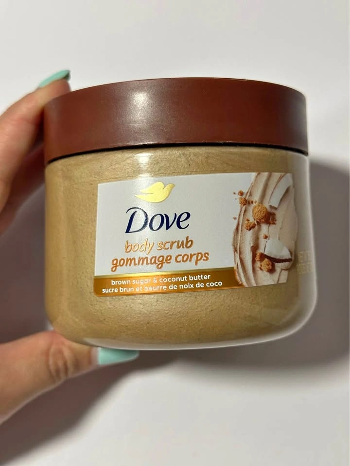 Dove Body Scrub — Brown Sugar & Coconut Butter — 15 oz