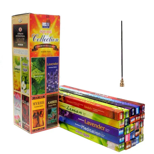 10/25 boxes Smell India Stick Incense Tibetan Lavender - photo 3