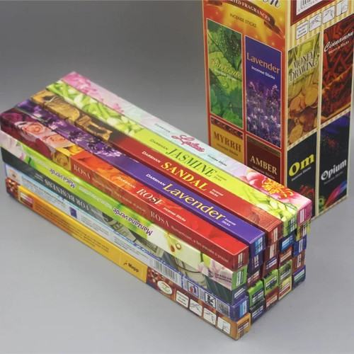 10/25 boxes Smell India Stick Incense Tibetan Lavender - photo 4