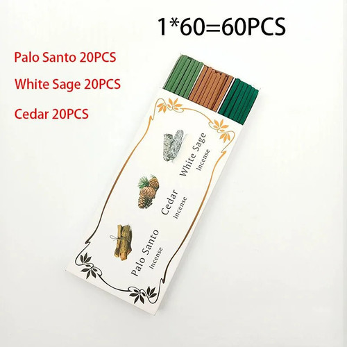 Natural White Sage and Palo Santo Incense Sticks - photo 4
