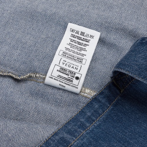Organic denim tote bag - photo 2