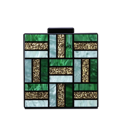 Acrylic Handbags New Brand Fashion Women Evening Bag Clutch