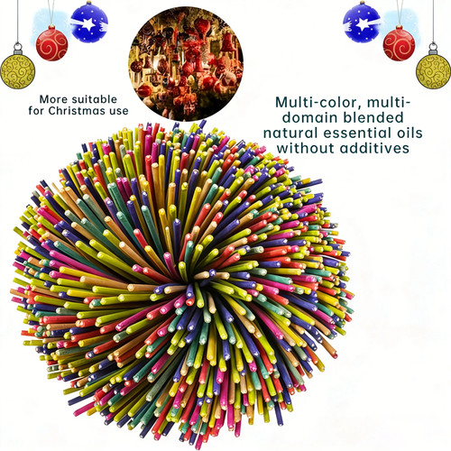 Wholesale Multi-Colored and Multi-Scented Incense Sticks - White
