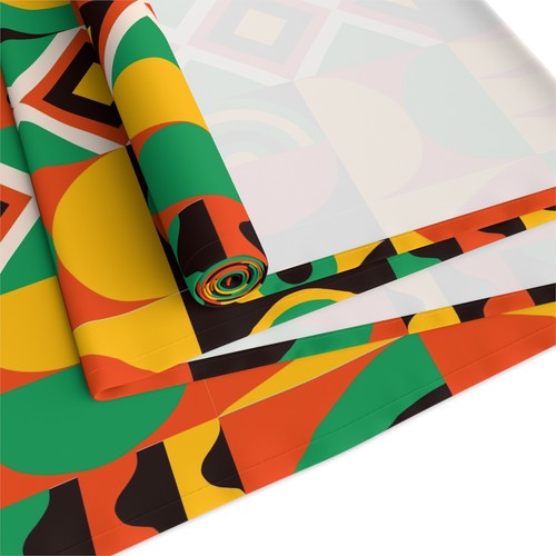 Colorful Tribal Table Runner