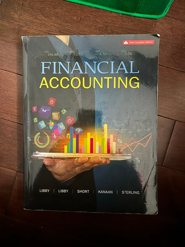 Financial Accounting Sixth Canadian Edition