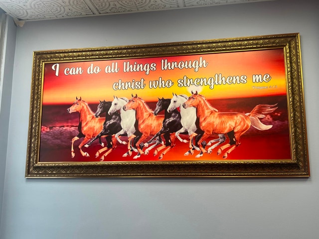 I Can Do All Things Through Christ Horses Wall Art - photo 2