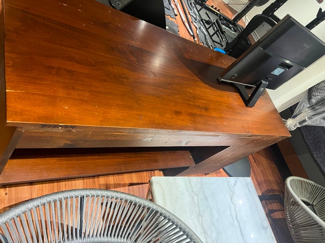 Wooden Writing Desk (credenza/office desk) - photo 2