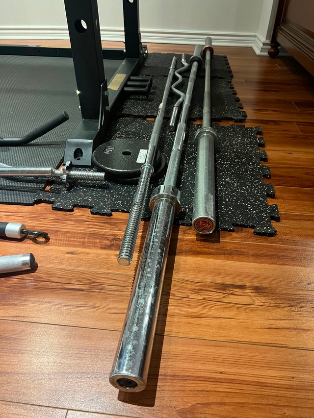 XMark Fitness Olympic Barbell - photo 2