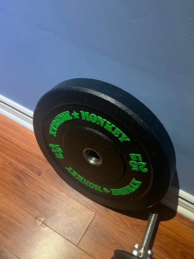 Xtreme Monkey 25lbs Crumb Rubber Bumper Plate
