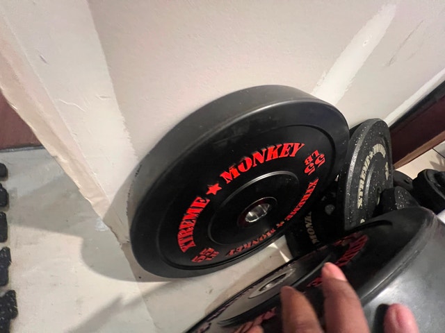 Xtreme Monkey 55lb Bumper Plate