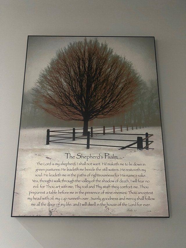 The Shepherd's Psalm Wall Art