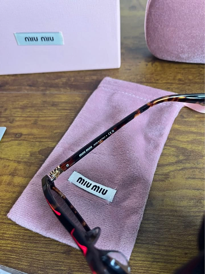 Miu Miu SMU06S Tortoise Shell Sunglasses - photo 3