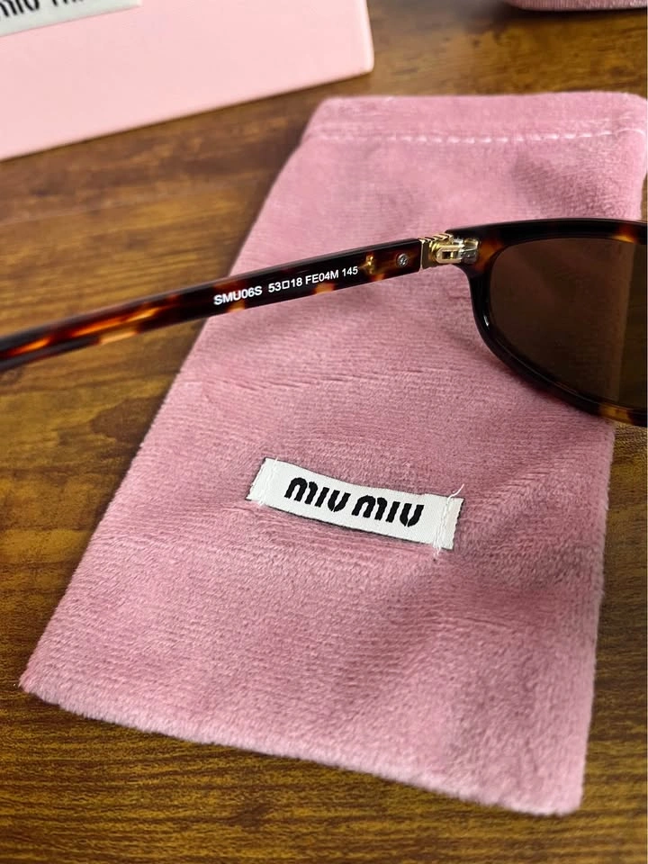 Miu Miu SMU06S Tortoise Shell Sunglasses - photo 4
